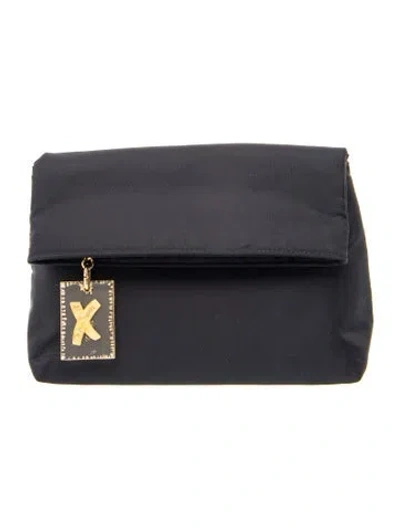 Pre-owned Paloma Picasso Leather Clutch In Black