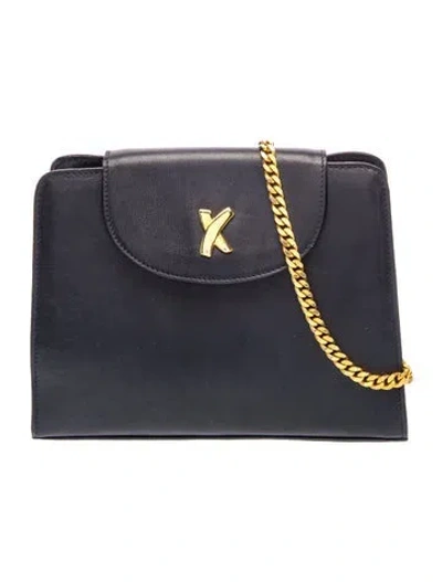 Pre-owned Paloma Picasso Leather Crossbody Bag In Gold