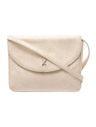 Pre-owned Paloma Picasso Leather Crossbody Bag In Neutrals