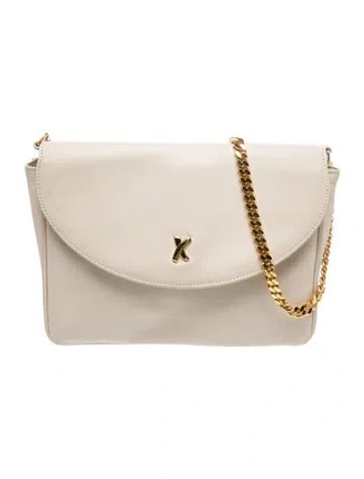 Pre-owned Paloma Picasso Leather Crossbody Bag In Neutrals