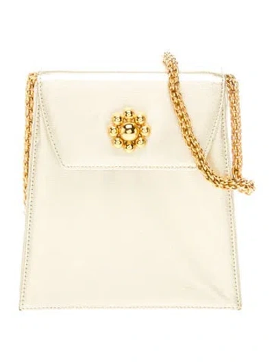 Pre-owned Paloma Picasso Leather Crossbody Bag In Yellow
