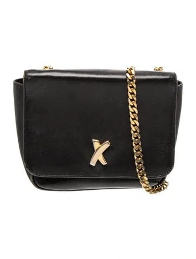 Pre-owned Paloma Picasso Leather Minaudière In Black