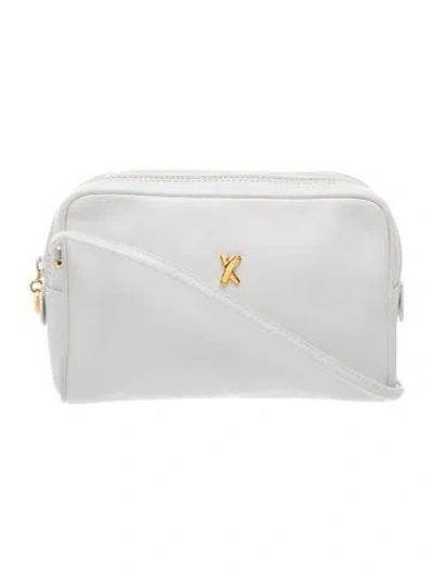 Pre-owned Paloma Picasso Leather Portfolio In White