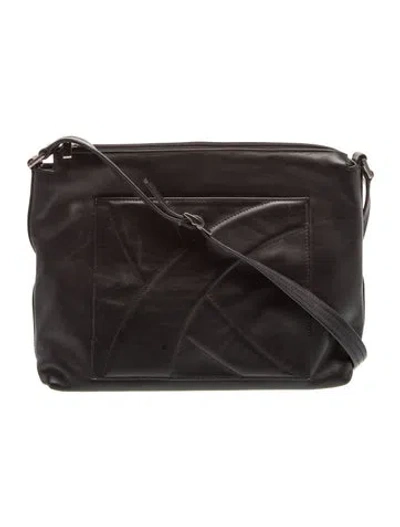 Pre-owned Paloma Picasso Leather Shoulder Bag In Black