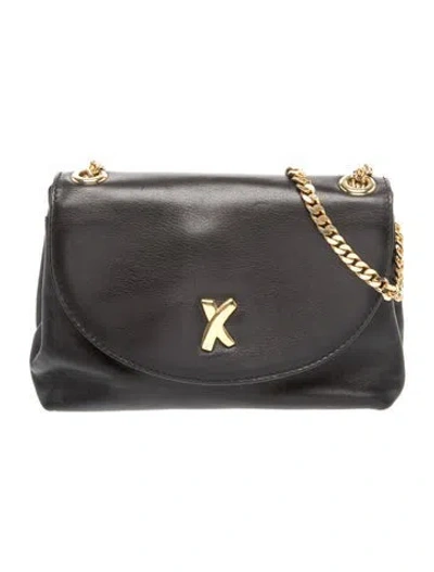 Pre-owned Paloma Picasso Leather Shoulder Bag In Black