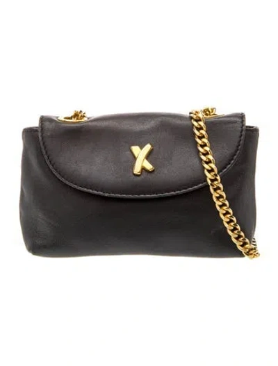 Pre-owned Paloma Picasso Leather Shoulder Bag In Black
