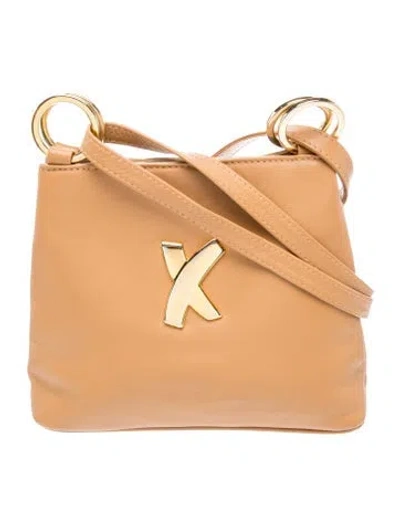 Pre-owned Paloma Picasso Leather Shoulder Bag In Neutrals