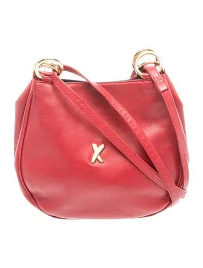 Pre-owned Paloma Picasso Leather Shoulder Bag In Red