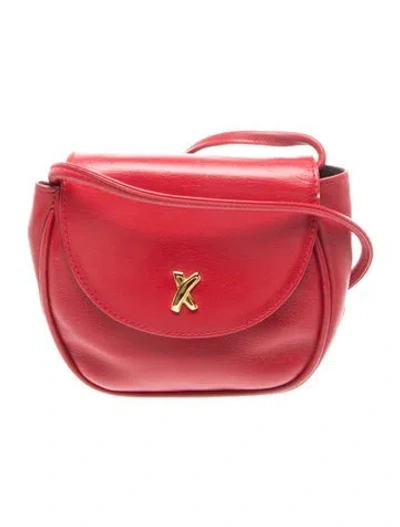 Pre-owned Paloma Picasso Leather Shoulder Bag In Red