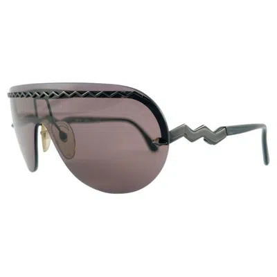 Pre-owned Paloma Picasso New Vintage  3716 90 Black Shield Made In Germany 1980's