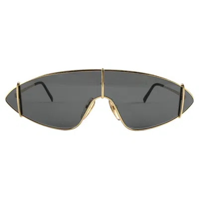 Pre-owned Paloma Picasso New Vintage  3728 Shield Avant Garde Made In Germany 1980's In Gray