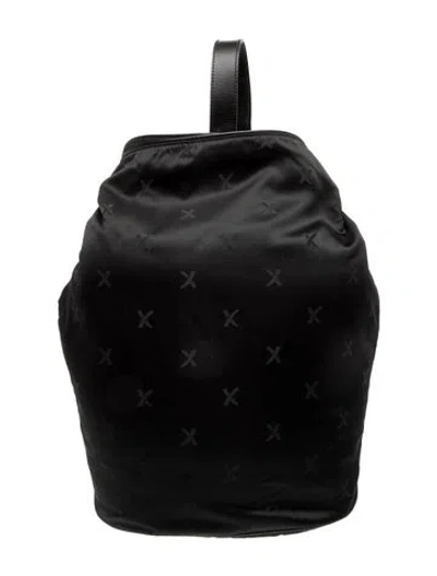 Pre-owned Paloma Picasso Nylon Backpack In Black