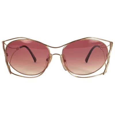 Pre-owned Paloma Picasso Vintage  For Viennaline Sunglasses Made In Germany 1980's In Brown