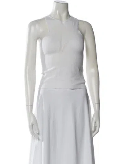 Pre-owned Paloma Wool 2021 Wool Top In White
