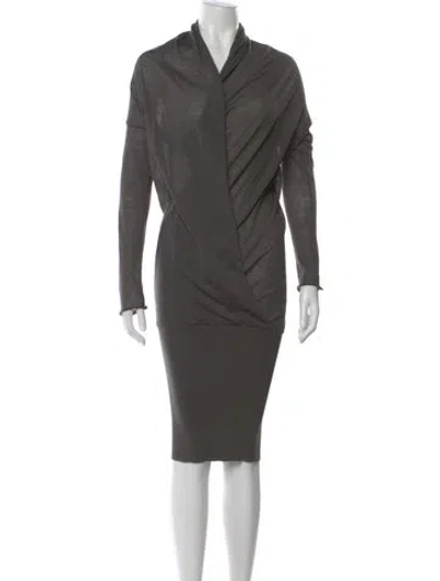 Pre-owned Paloma Wool 2025 Merino Wool Sweater In Gray