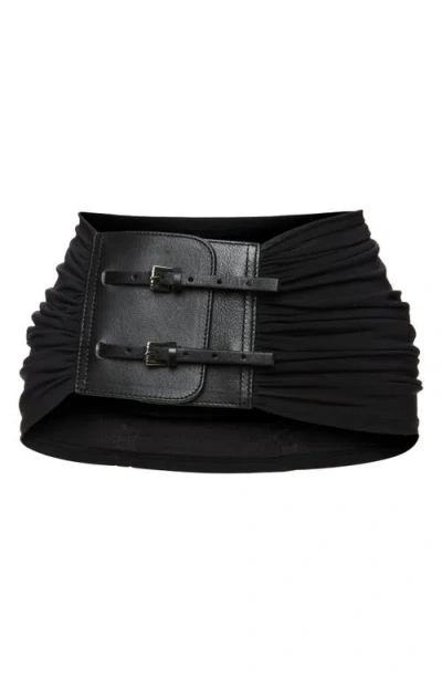 Paloma Wool Adriana Sash Belt In Black
