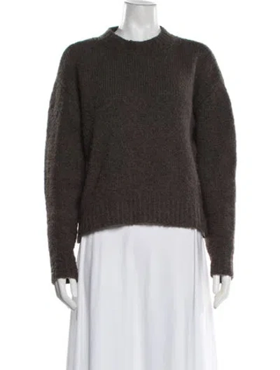 Pre-owned Paloma Wool Alpaca Mock Neck Sweater In Neutrals