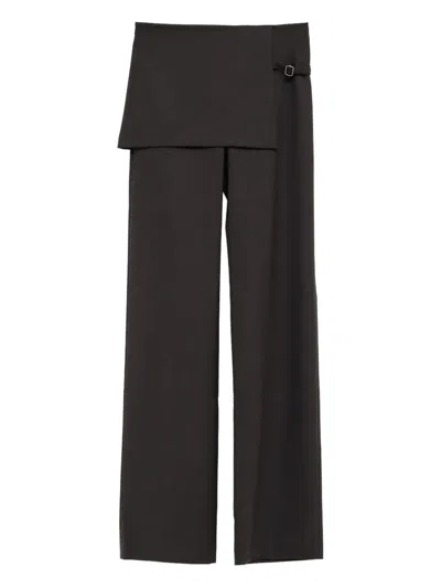 Paloma Wool Archive Layered-panel Trousers In Multicolor
