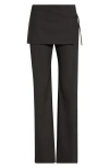 Paloma Wool Trousers With Removable Mini Skirt
