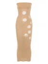 Paloma Wool Beige Artemas Midi Dress