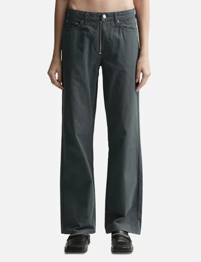 Paloma Wool Gray Asia Trousers In Grey