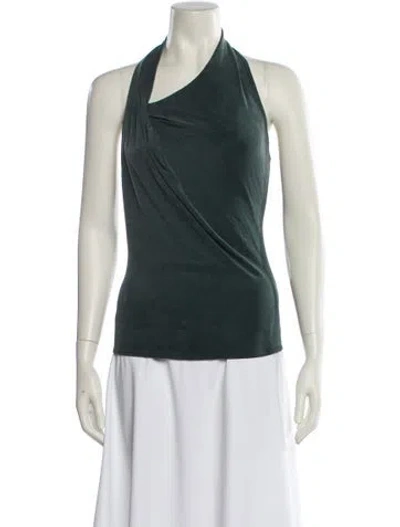Pre-owned Paloma Wool Asymmetrical Sleeveless Top W/ Tags In Green