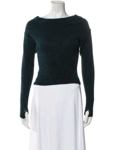 Pre-owned Paloma Wool Bateau Neckline Sweater In Blue