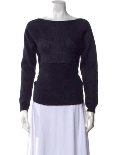 Pre-owned Paloma Wool Bateau Neckline Sweater In Blue