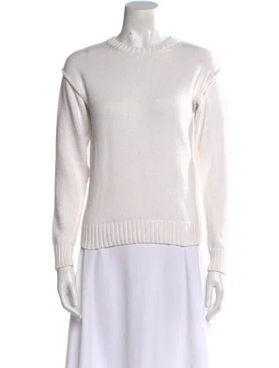 Pre-owned Paloma Wool Bateau Neckline Sweater In White