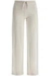 Paloma Wool Layered Silk Palazzo Pants In Beige