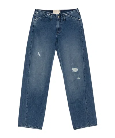 Paloma Wool Belt Loop Jeans In Blue