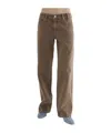Paloma Wool Belt Loop Jeans In Brown