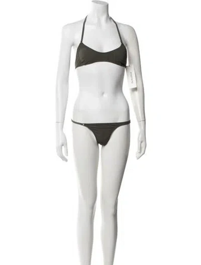 Pre-owned Paloma Wool Bikini In Green