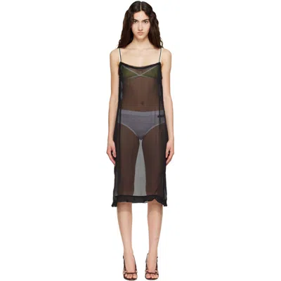 Paloma Wool Black Enos Midi Dress