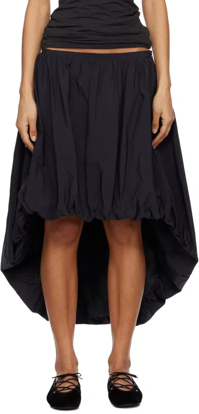 Paloma Wool Black Fanquir Midi Skirt