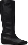 Paloma Wool Black Fernanda Tall Boots In Multi