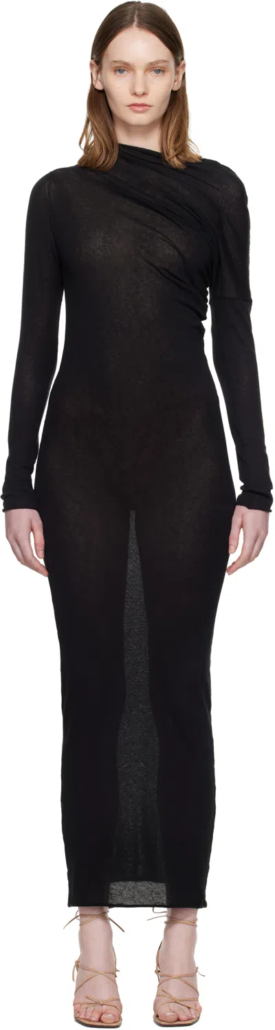 Paloma Wool Black Jojo Maxi Dress