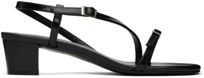 Paloma Wool Black Mara Heeled Sandals In 999 Black