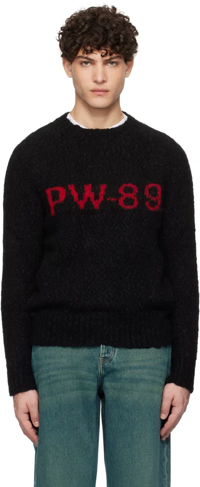 Paloma Wool Black Solo Sweater In 999 Black