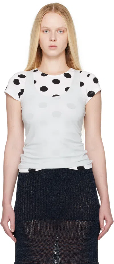 Paloma Wool Blue & White Loana T-shirt