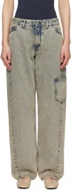 Paloma Wool Blue Ispy Jeans In Green