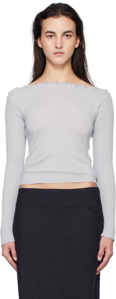 Paloma Wool Blue Paquita Sweater In 120 Blue