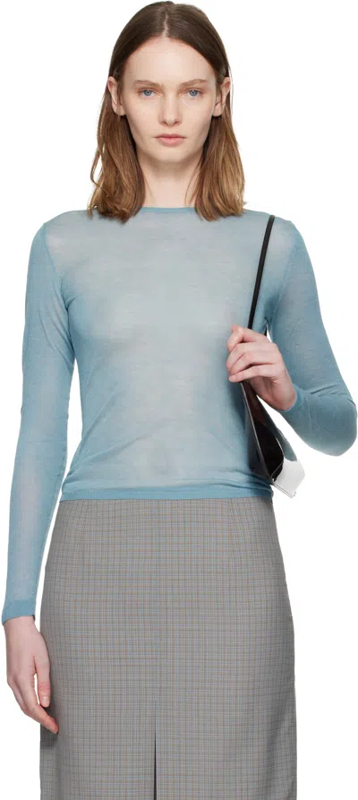 Paloma Wool Blue Round Losa Sweater