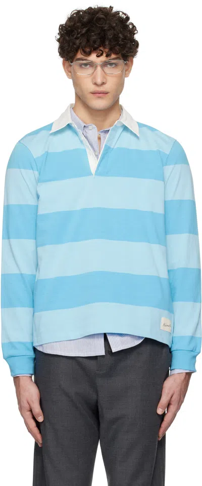 Paloma Wool Blue Susu Polo In 120 Blue