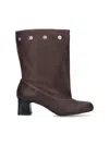 Paloma Wool Jolie Snaps Convertible Boots In Brown