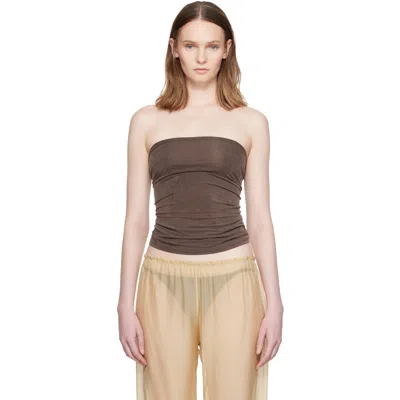 Paloma Wool Brown Adriana Ii Top