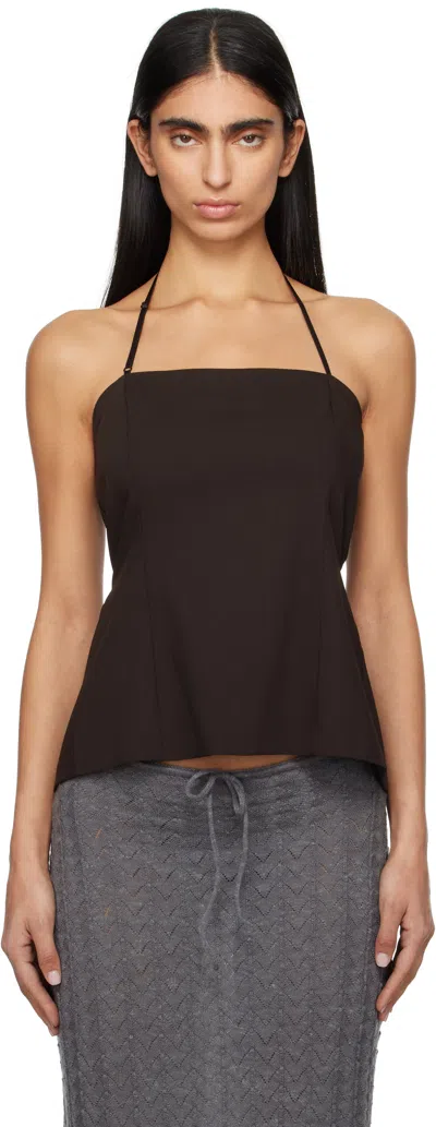 Paloma Wool Brown Aire Top