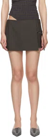 Paloma Wool Brown Archive Skort In Blue