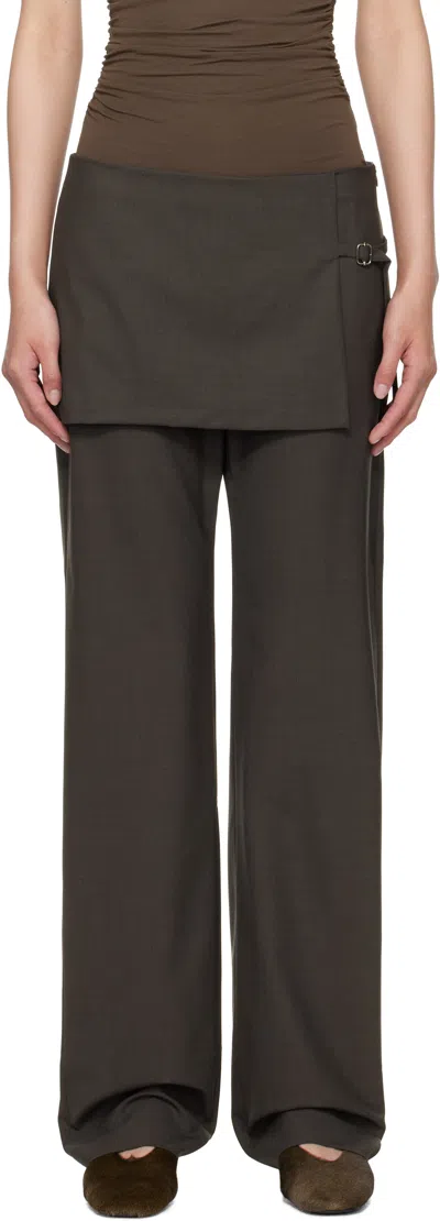 Paloma Wool Brown Archive Trousers
