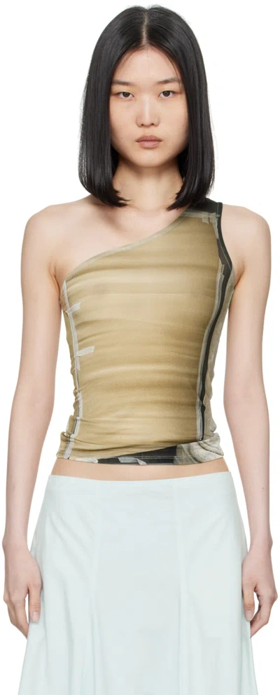 Paloma Wool Brown Colu Tank Top In 322 Brown
